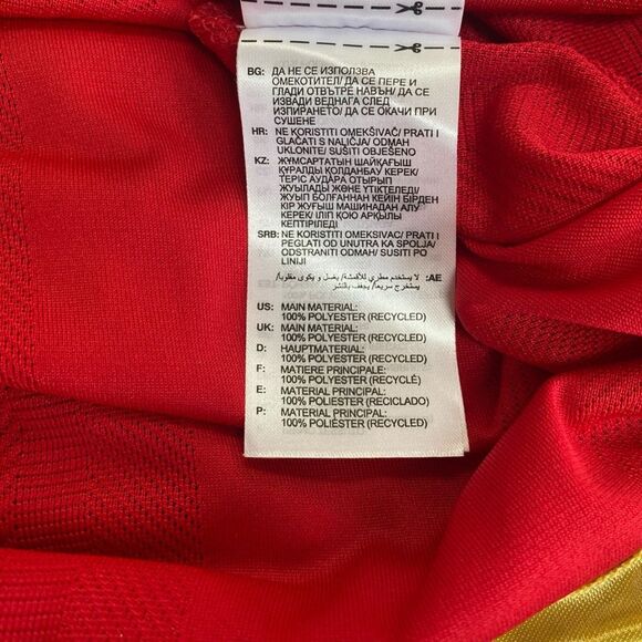 Adidas 2021/22 Manchester United Home Jersey Authentic Red Mens size XL H31090 - Picture 11 of 12